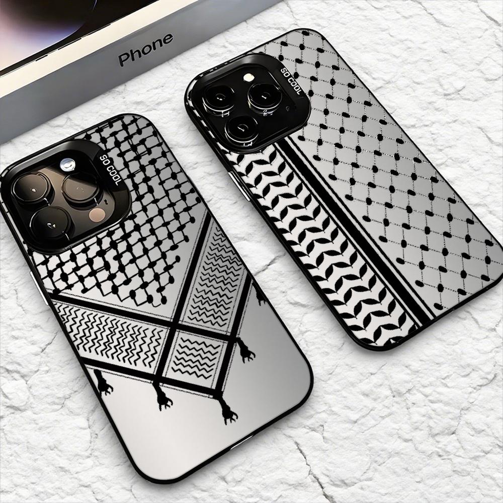 Phone Cases Durable - غطاء هاتف بتصميم الكوفية الفلسطينية لأجهزة