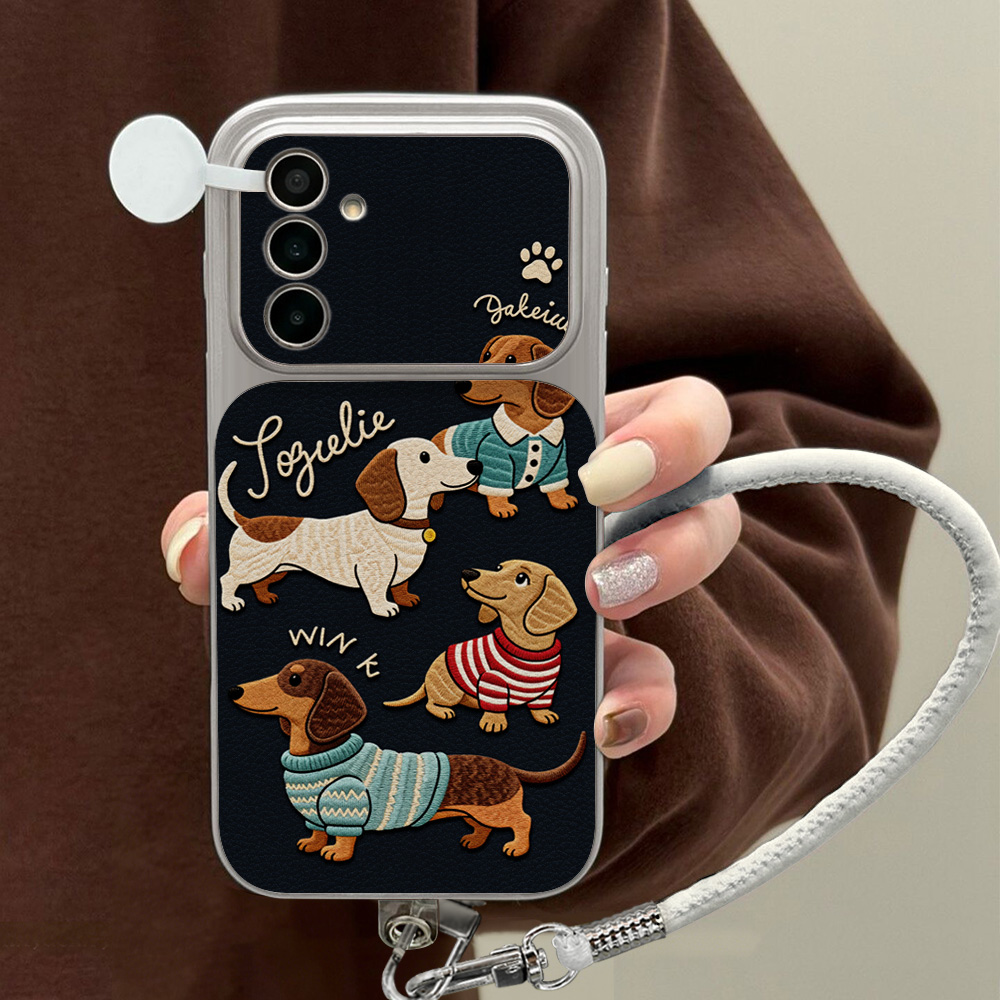 Phone Cases Quality - جراب هاتف بتصميم كلب داشهند كرتوني