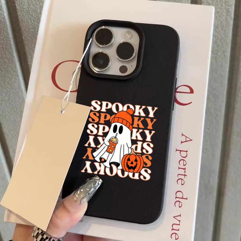 Phone Cases Xs Iphone - غطاء هاتف لطيف بنمط شبح اليقطين