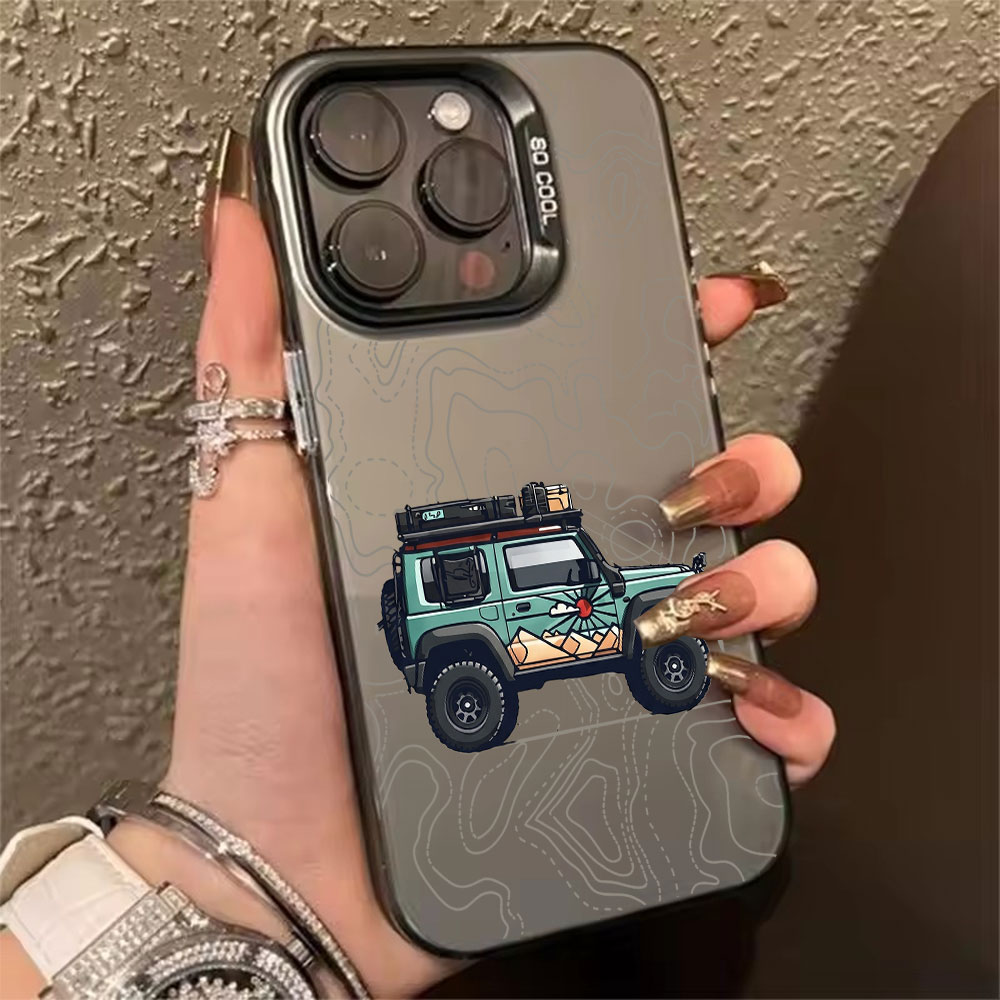 Phone Cases Xs Iphone - جراب هاتف بتصميم سيارة بسيط لهواتف