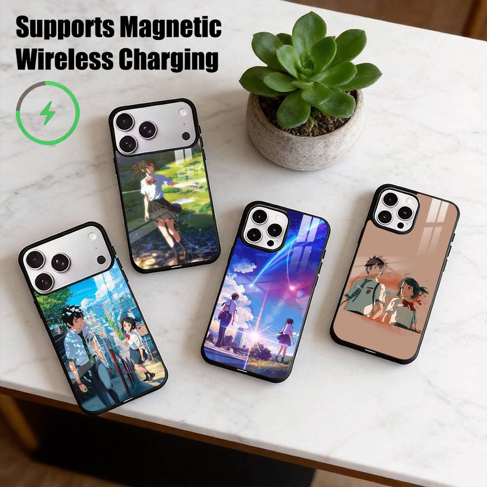 Phone Cases That Charge Your Phone - غطاء هاتف Y-Your Name T-Taki متوافق