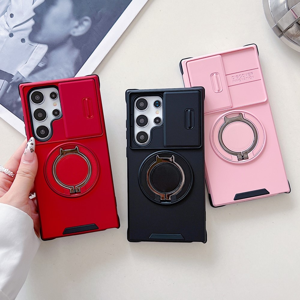 Phone Cases Quality - غطاء حامل مغناطيسي لهواتف سامسونج A36