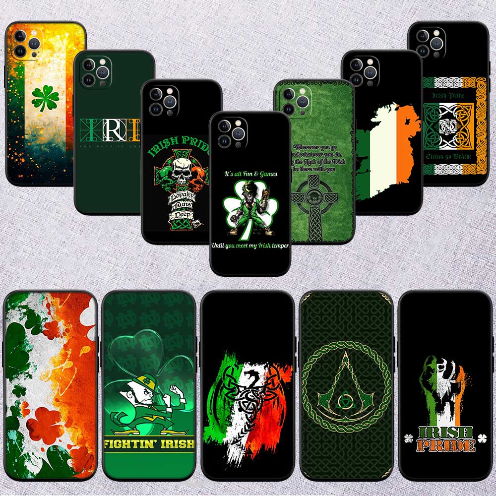 Phone Cases Ireland - غطاء هاتف HY13 بتصميم علم أيرلندا