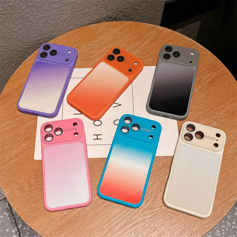 Phone Cases Expensive - غطاء هاتف فاخر بألوان الحلوى المتدرجة