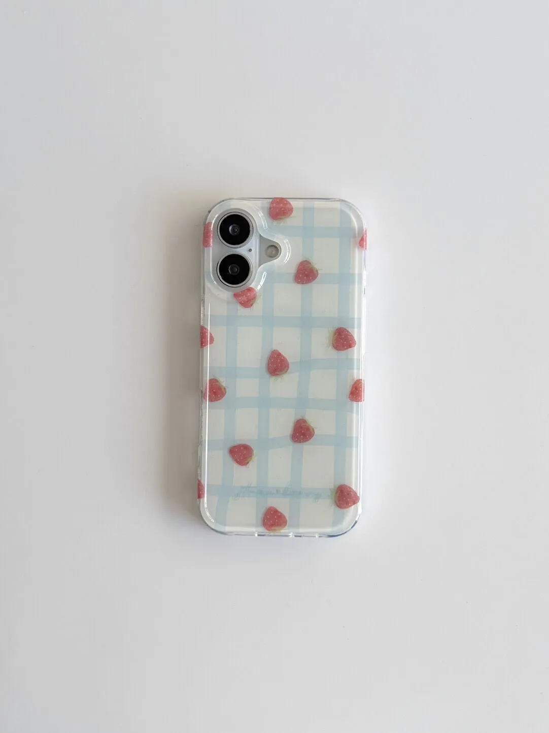 Phone Cases Expensive - غطاء هاتف فاخر بنمط شبكي أزرق