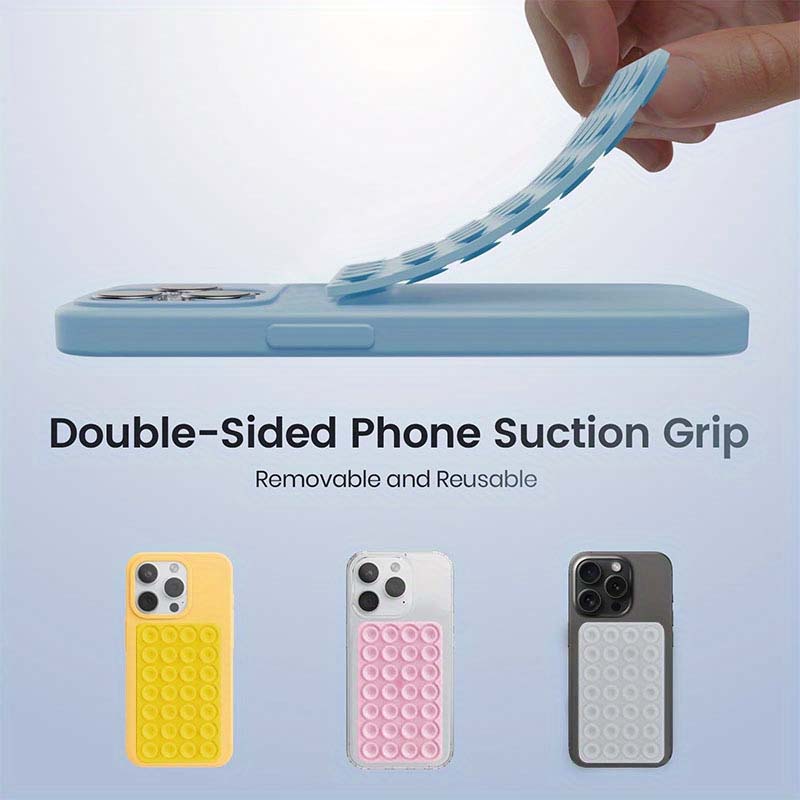 حامل هاتف بكأس شفط سيليكوني قو - مراجعة Phone Cases Rubber وسعره