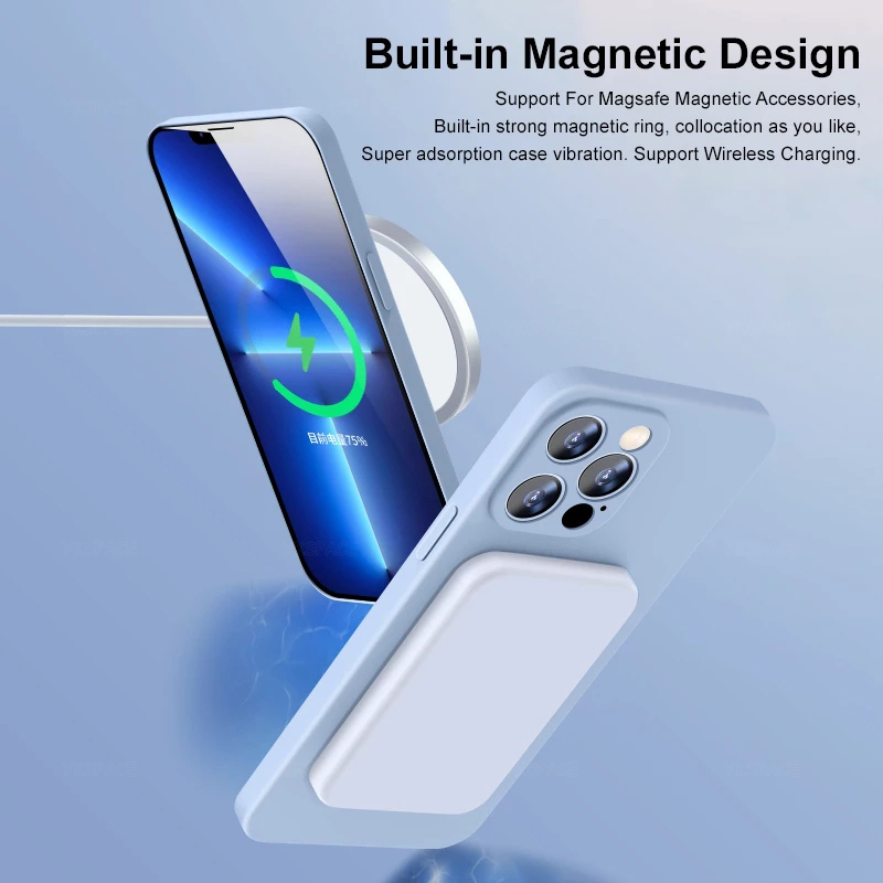 حافظة من السيليكون السائل المغ - مراجعة Phone Cases That Charge Your Phone وسعره