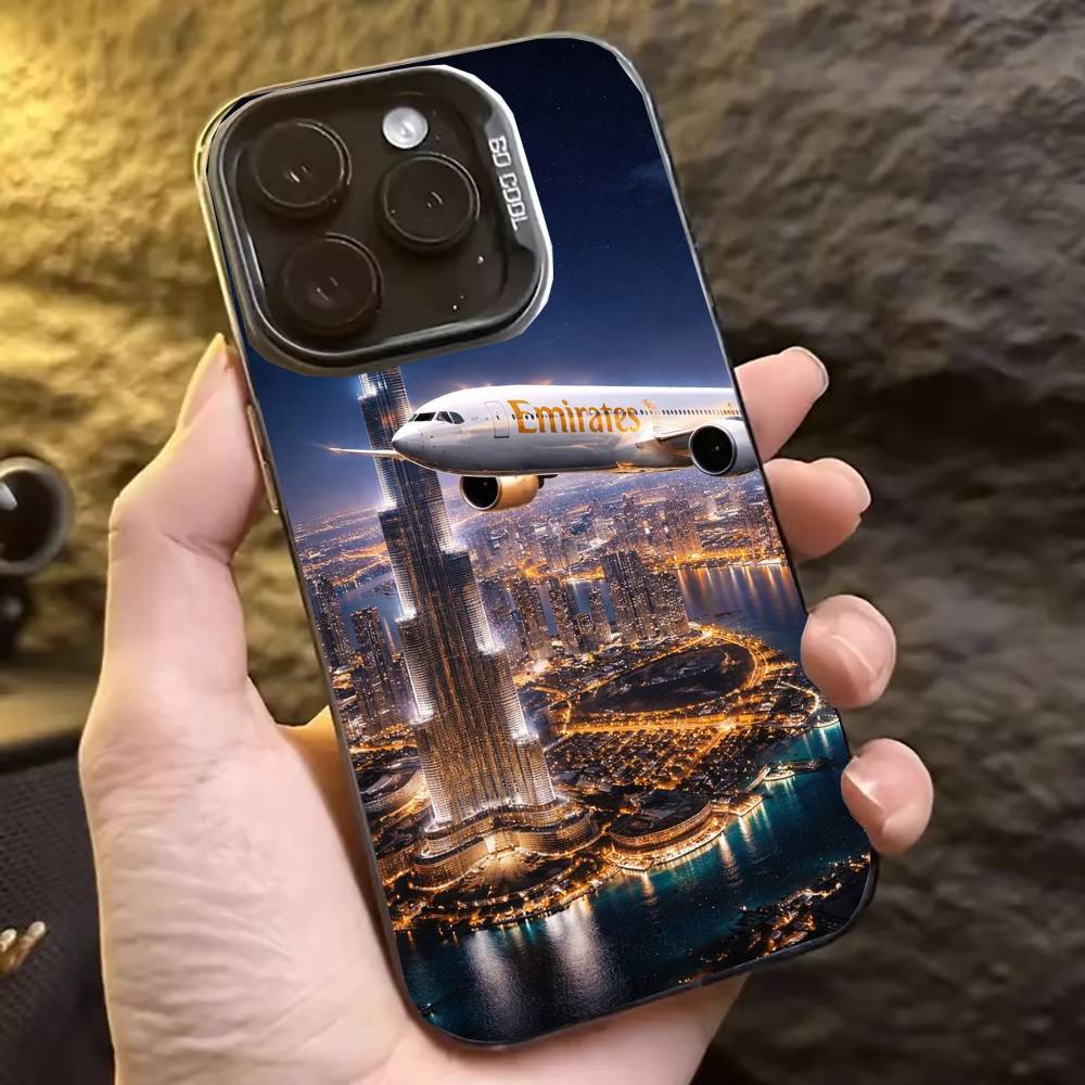 جراب هاتف بتصميم طائرة وبرج خل - مراجعة Phone Cases Dubai وسعره