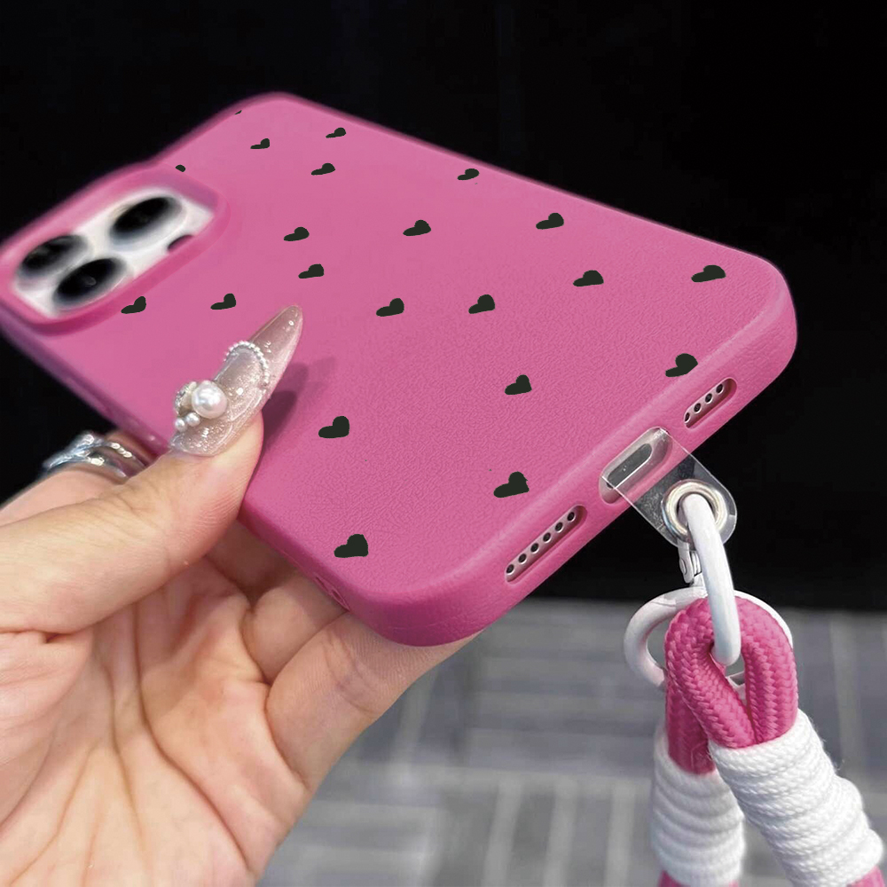 جراب هاتف سيليكون مطفأ اللمعة  - مراجعة Phone Cases With Straps وسعره