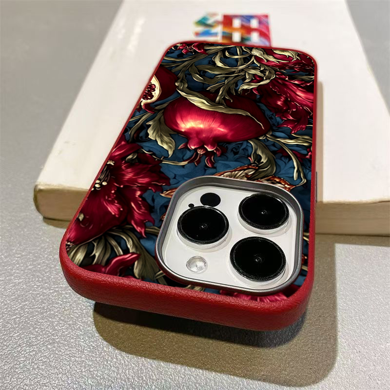 خمر الرمان بولي TPU الفن جراب  - مراجعة Phone Cases Aesthetic وسعره