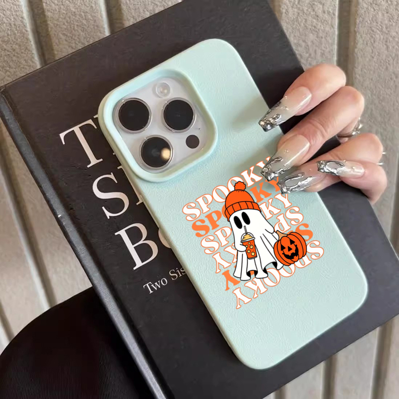 غطاء هاتف لطيف بنمط شبح اليقطي - مراجعة Phone Cases Xs Iphone وسعره