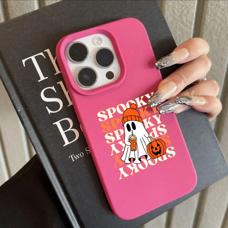 غطاء هاتف لطيف بنمط شبح اليقطي - مراجعة Phone Cases Xs Iphone وسعره