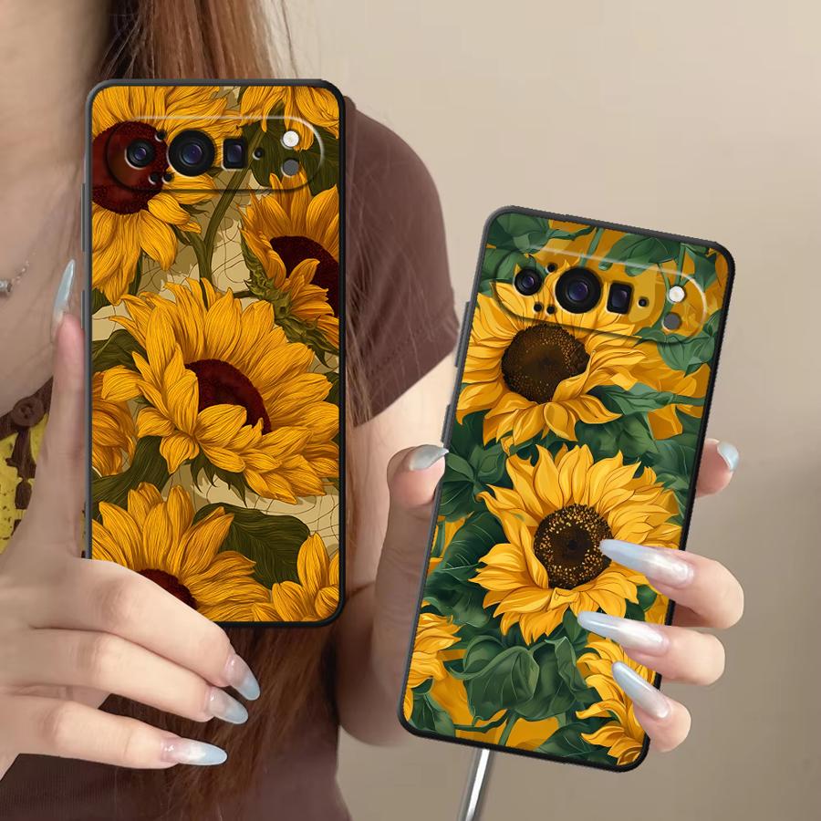 غطاء هاتف Sunflower Sea Funda  - مراجعة Phone Cases Google Pixel 10 Pro وسعره