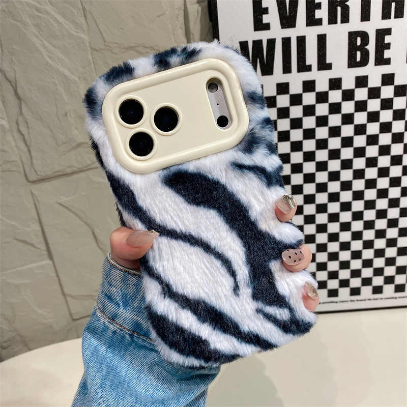غطاء هاتف فاخر بنمط حمار وحشي  - مراجعة Phone Cases Iphone 17 Pro Max وسعره