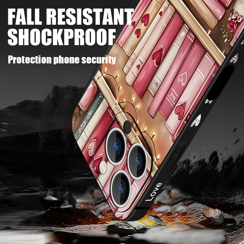 غطاء هاتف بنمط قلوب صغيرة لآيف - مراجعة Phone Cases Durable وسعره