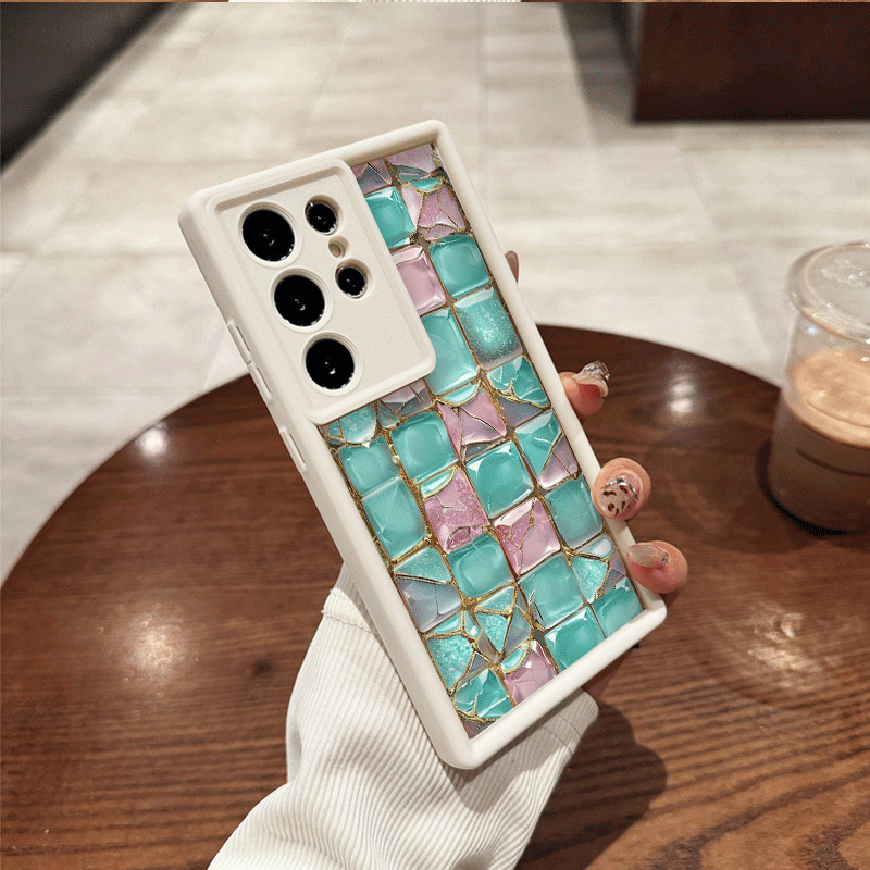 غطاء هاتف أنيق بنمط رخامي ثنائ - مراجعة Phone Cases Aesthetic وسعره