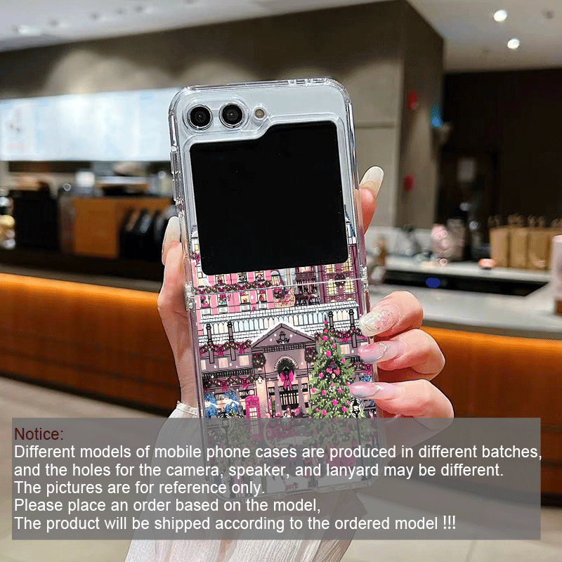المبنى الريفية مشهد الثلوج عيد - مراجعة Phone Cases Z Flip 5 وسعره
