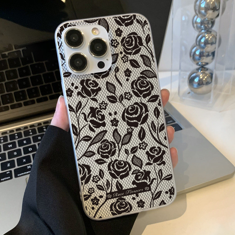 غطاء هاتف سيليكون وردي لآيفون  - مراجعة Phone Cases Durable وسعره