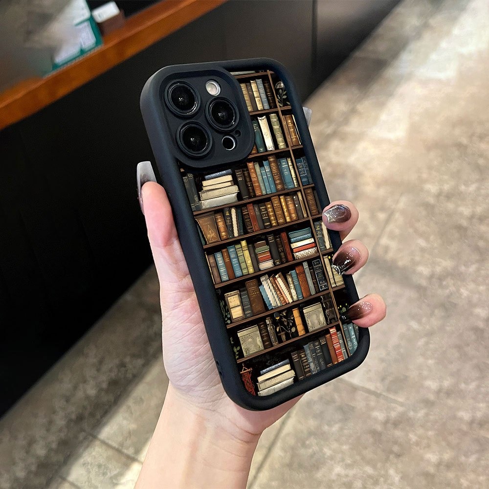 غطاء هاتف بتصميم رف كتب إبداعي - مراجعة Phone Cases Durable وسعره