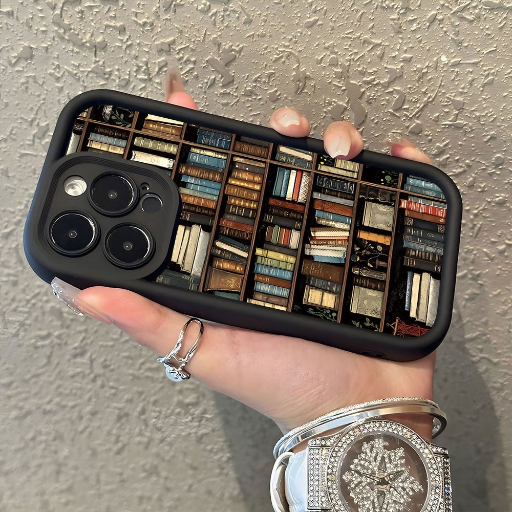 غطاء هاتف بتصميم رف كتب إبداعي - مراجعة Phone Cases Durable وسعره