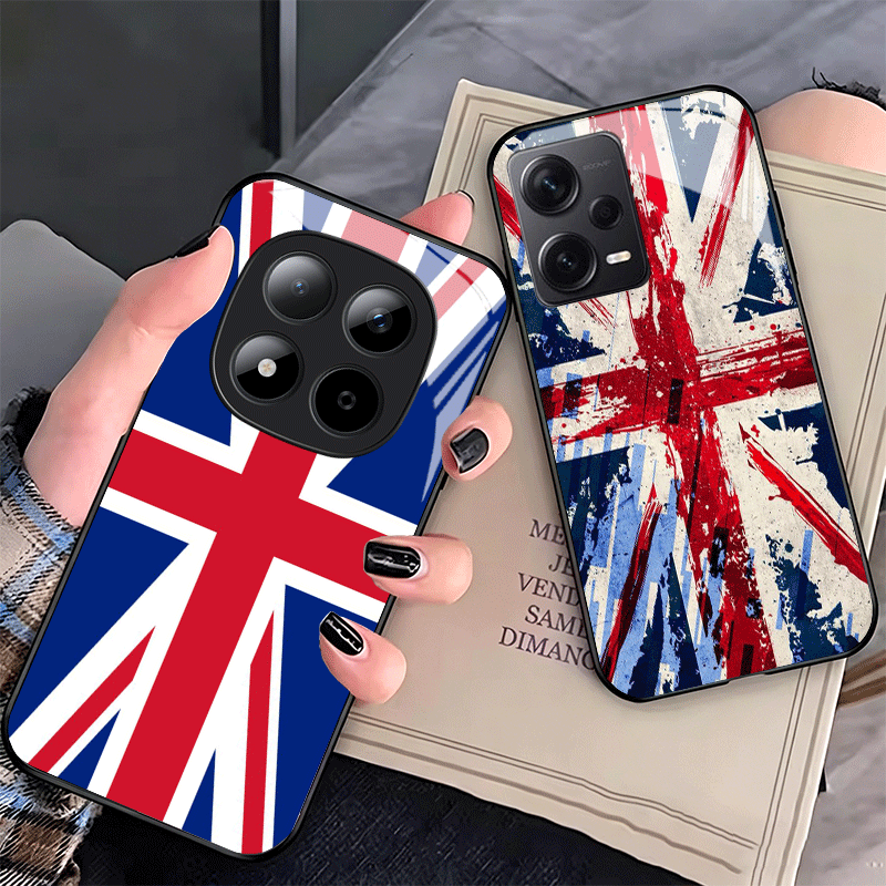 غطاء هاتف زجاجي بتصميم علم الا - مراجعة Phone Cases Uk وسعره