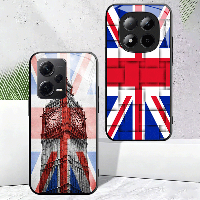 غطاء هاتف زجاجي بتصميم علم الا - مراجعة Phone Cases Uk وسعره
