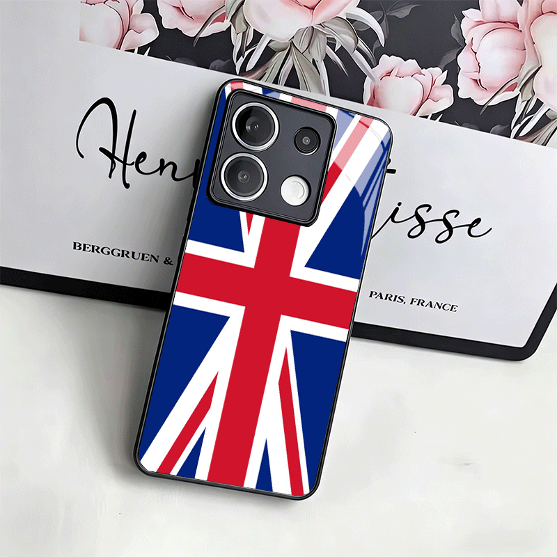 غطاء هاتف زجاجي بتصميم علم الا - مراجعة Phone Cases Uk وسعره