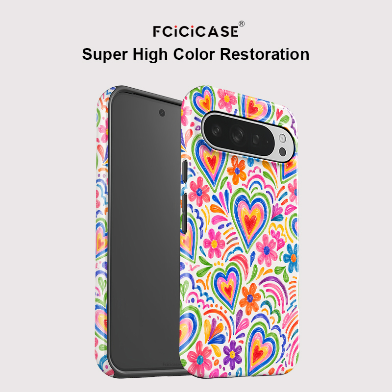 غطاء هاتف Fcicicase بتصميم قلب - مراجعة Phone Cases Google Pixel 10 Pro وسعره