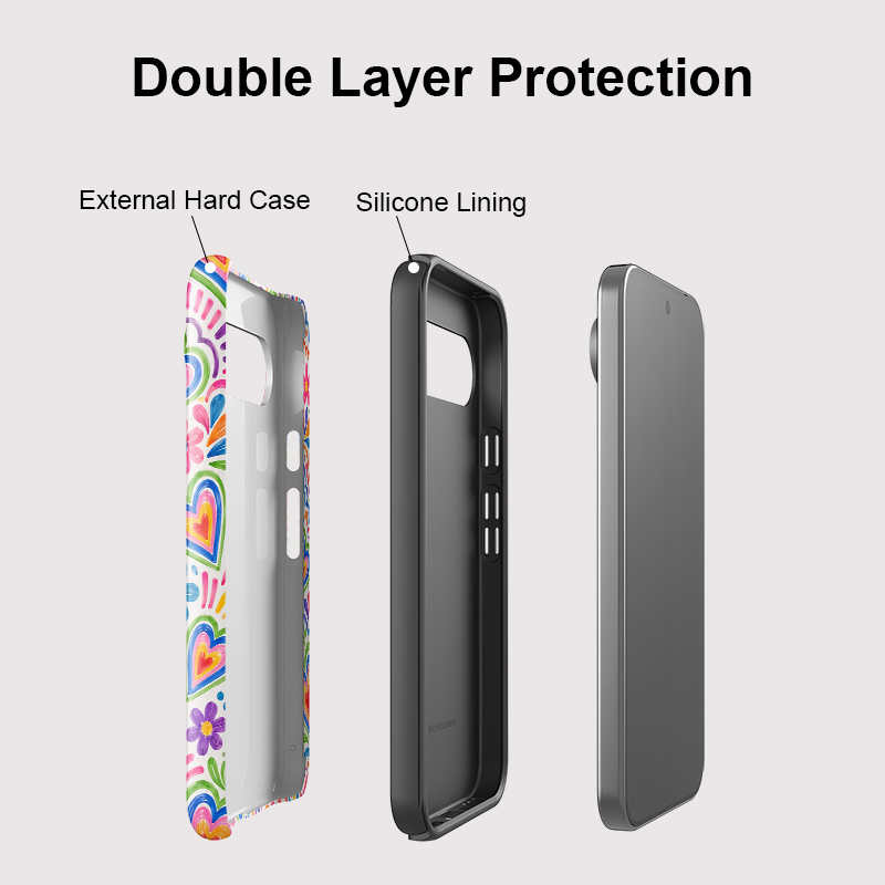غطاء هاتف Fcicicase بتصميم قلب - مراجعة Phone Cases Google Pixel 10 Pro وسعره