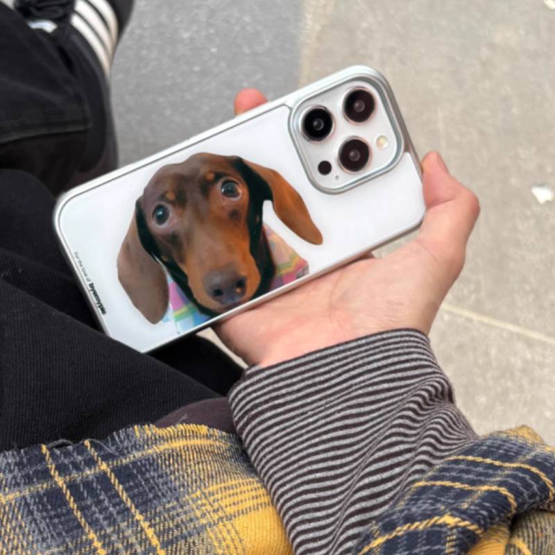 غطاء هاتف بنمط جرو لطيف على شك - مراجعة Phone Cases That Charge Your Phone وسعره