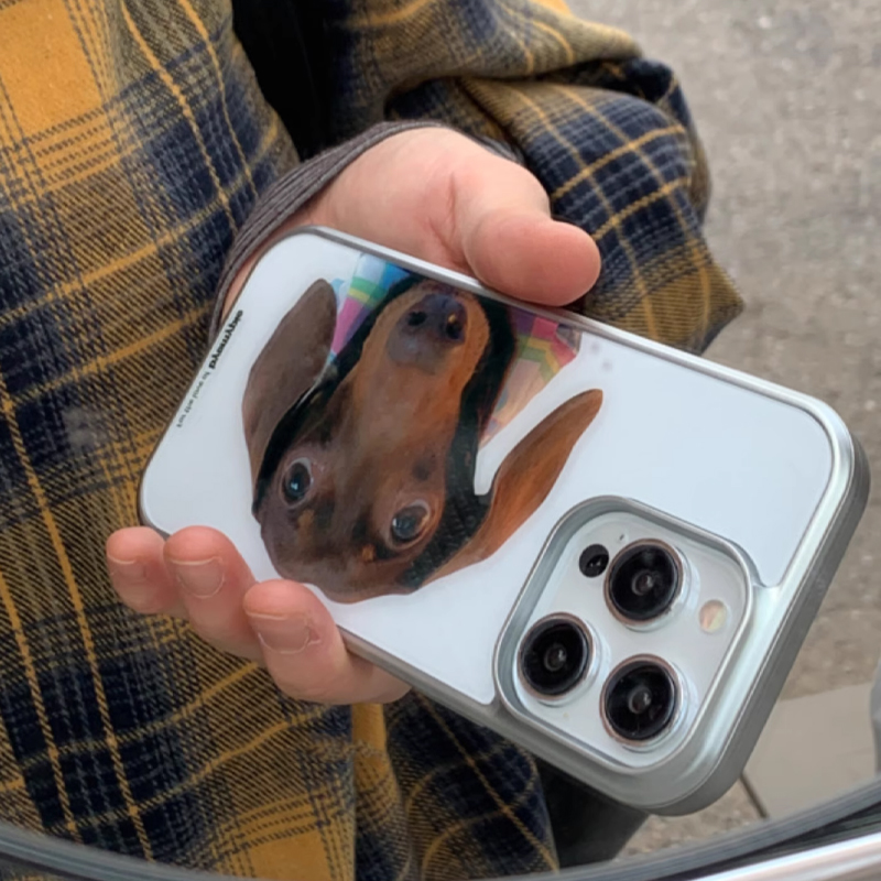 غطاء هاتف بنمط جرو لطيف على شك - مراجعة Phone Cases That Charge Your Phone وسعره