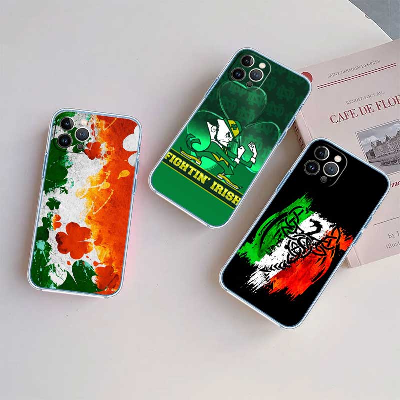 غطاء حماية بتصميم علم أيرلندا  - مراجعة Phone Cases Ireland وسعره