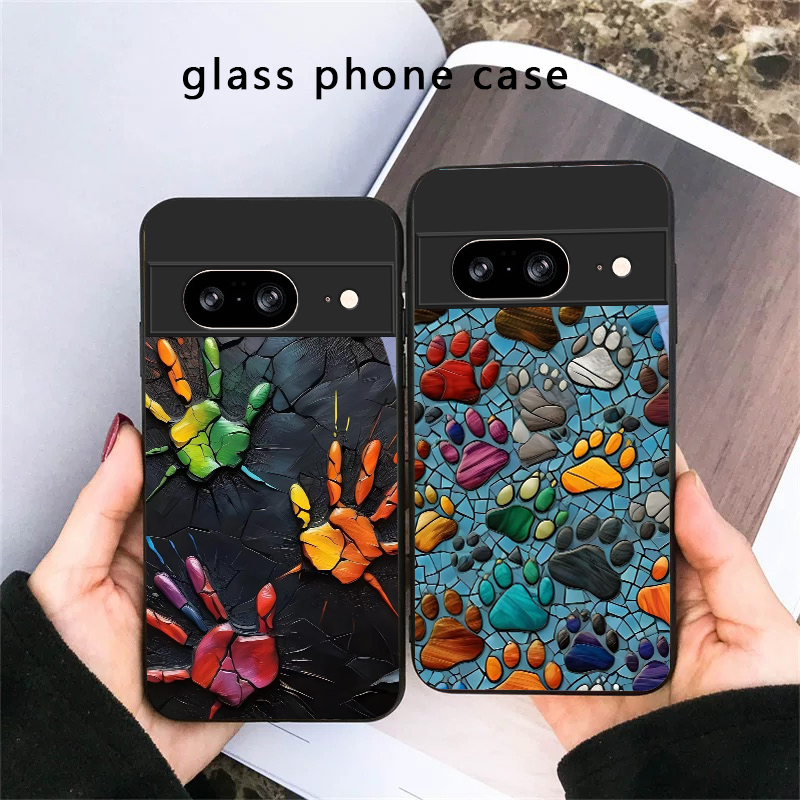 جراب هاتف زجاجي أسود بتصميم أث - مراجعة Phone Cases Google Pixel 10 Pro وسعره