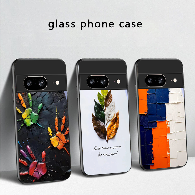 جراب هاتف زجاجي أسود بتصميم أث - مراجعة Phone Cases Google Pixel 10 Pro وسعره