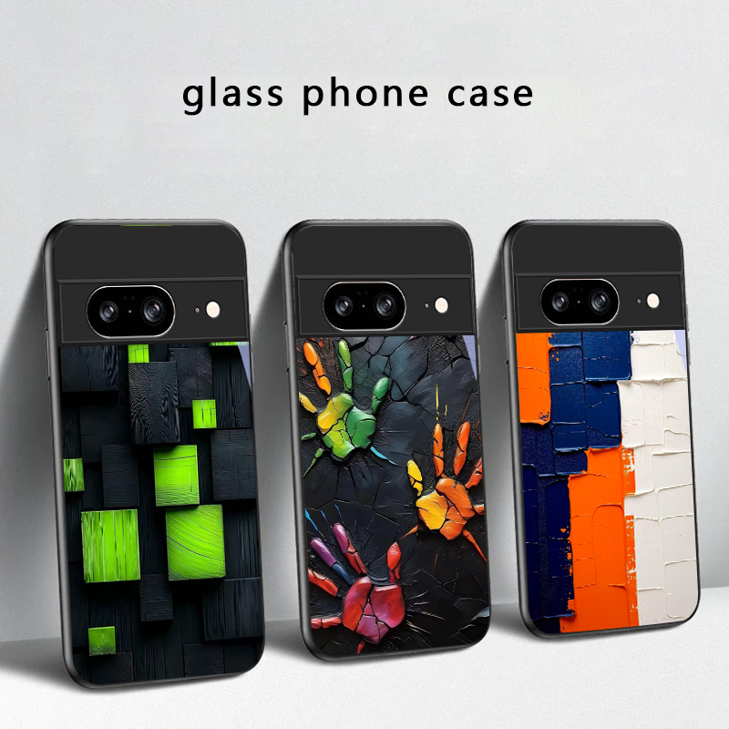 جراب هاتف زجاجي أسود بتصميم أث - مراجعة Phone Cases Google Pixel 10 Pro وسعره