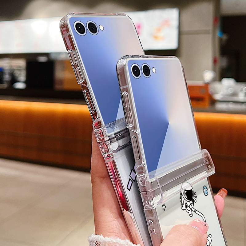 رواد الفضاء نمط للطي قضية الها - مراجعة Phone Cases Z Flip 5 وسعره
