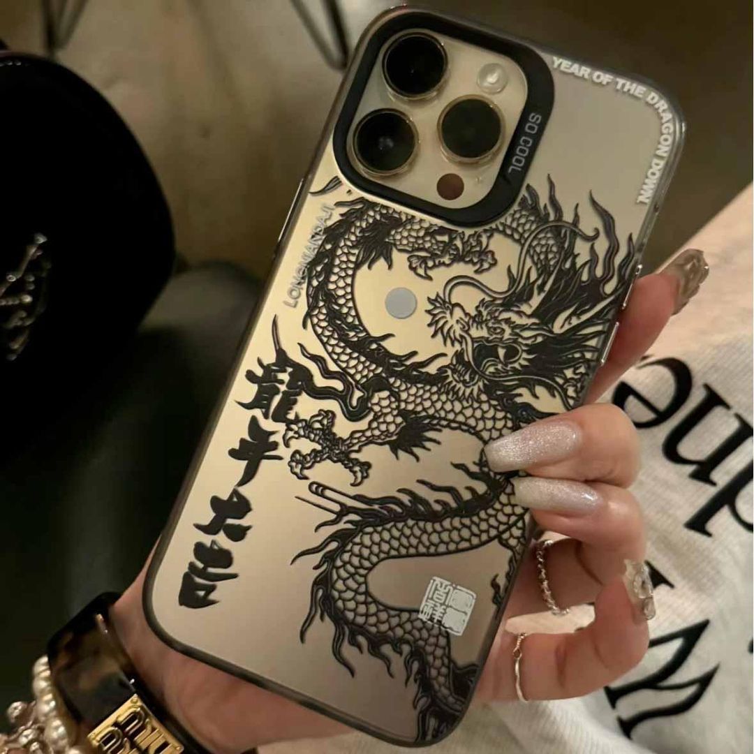 غطاء هاتف فاخر بتصميم التنين ا - مراجعة Phone Cases Expensive وسعره