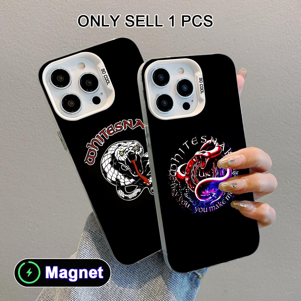 غطاء هاتف أنيق بتصميم جلد الثع - مراجعة Phone Cases With Magnet وسعره