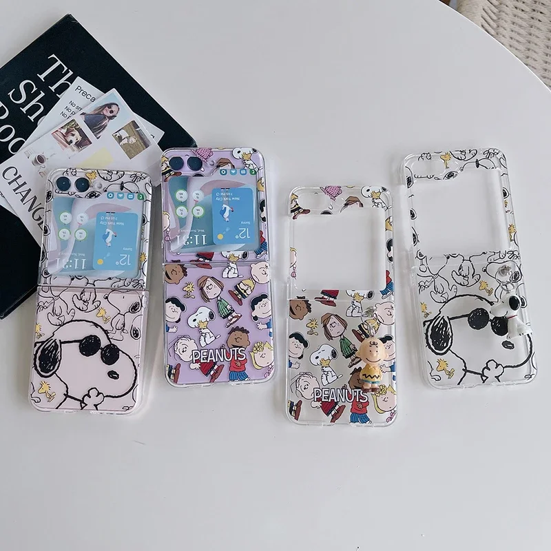 غطاء هاتف شفاف بتصميم كرتوني ل - مراجعة Phone Cases Z Flip 5 وسعره