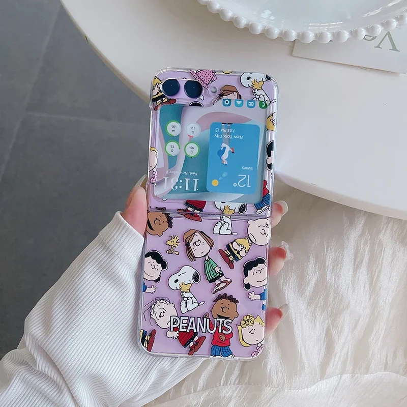 غطاء هاتف شفاف بتصميم كرتوني ل - مراجعة Phone Cases Z Flip 5 وسعره