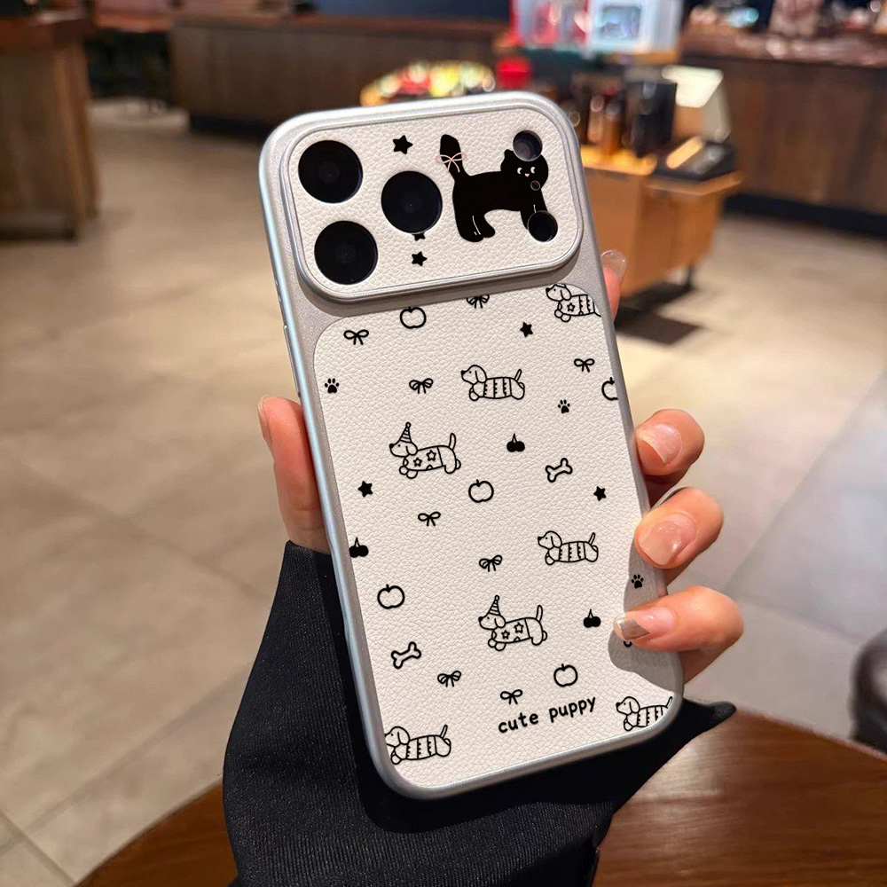 جراب هاتف جلدي بتصميم جرو لطيف - مراجعة Phone Cases Quality وسعره