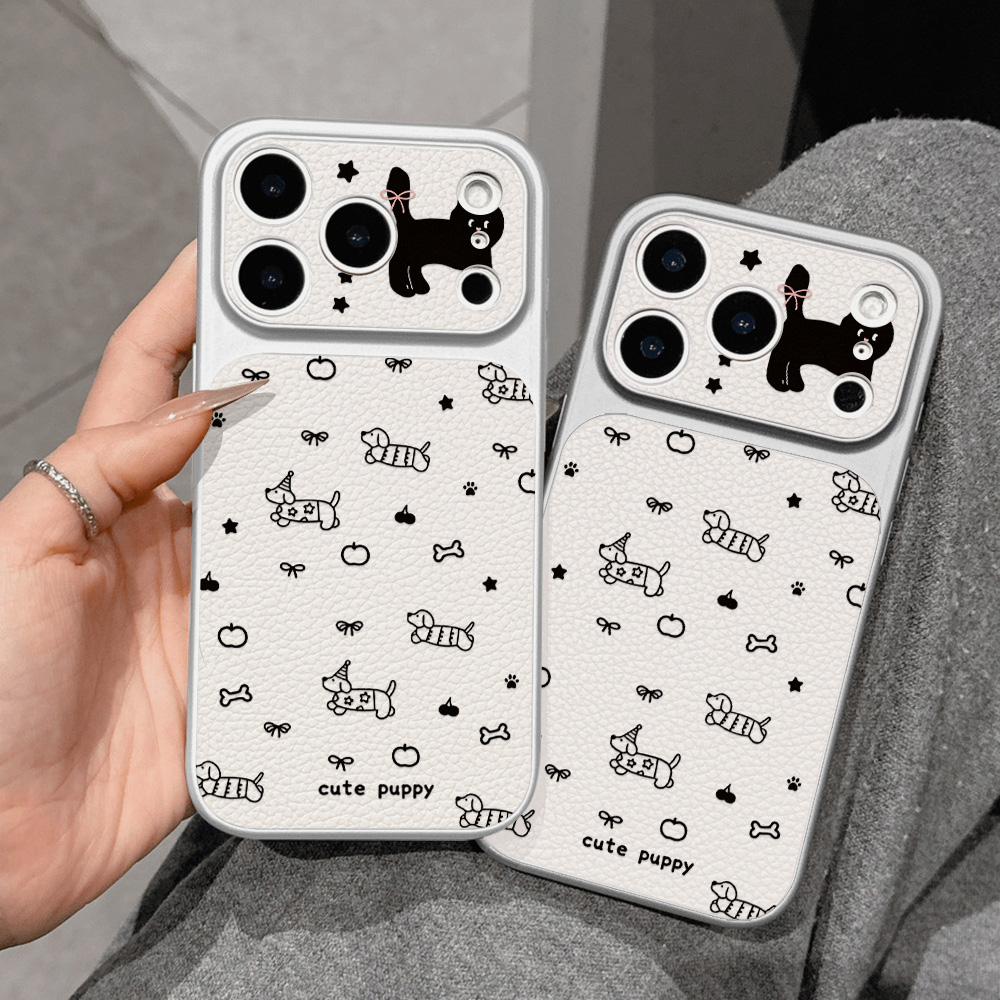 جراب هاتف جلدي بتصميم جرو لطيف - مراجعة Phone Cases Quality وسعره