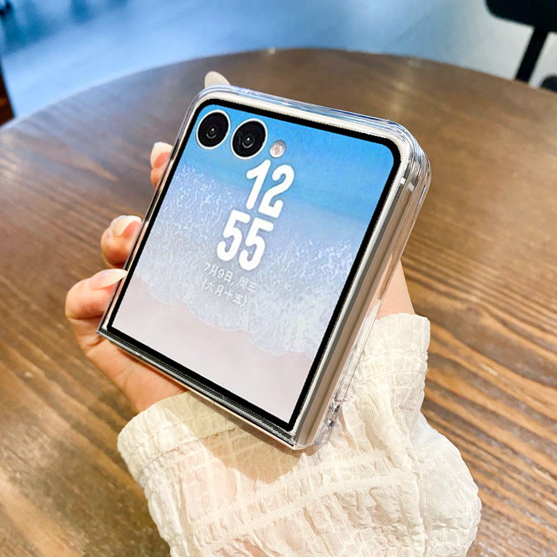 غطاء هاتف بنمط رخامي مذهب لسام - مراجعة Phone Cases Z Flip 5 وسعره
