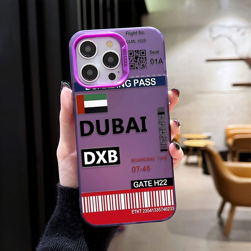 غطاء هاتف بتصميم تذكرة صعود ال - مراجعة Phone Cases Dubai وسعره