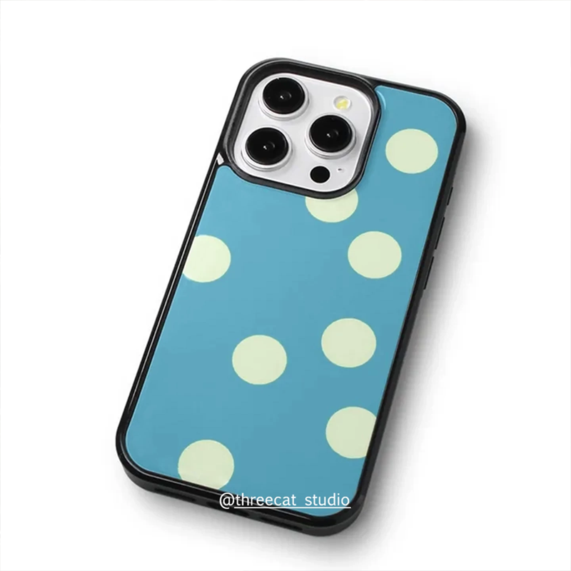 جراب هاتف بنقاط كبيرة باللون ا - مراجعة Phone Cases Cool Girl وسعره